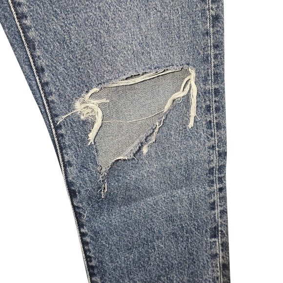 Levi's 501 Regular Straight Button Fly Jeans NWT Blue Size 25 X 30 - Picture 4 of 12